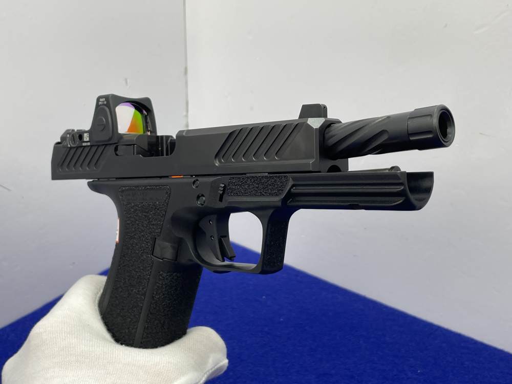 Shadow Systems DR920 9mm 5" Blk *TRIJICON RMR W/ THREADED FLUTED BARREL*-img-42
