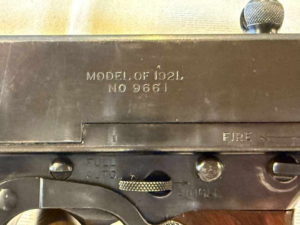Documented Omaha Police Dept Colt 1921 Thompson, Class III/NFA TRANSFERABLE-img-3