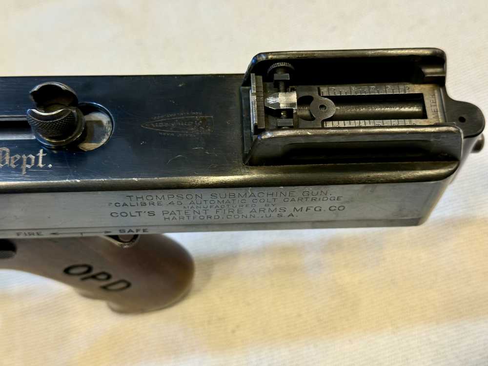 Documented Omaha Police Dept Colt 1921 Thompson, Class III/NFA TRANSFERABLE-img-25