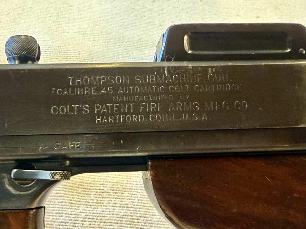 Documented Omaha Police Dept Colt 1921 Thompson, Class III/NFA TRANSFERABLE-img-9