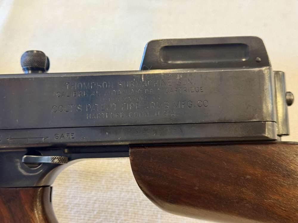 Documented Omaha Police Dept Colt 1921 Thompson, Class III/NFA TRANSFERABLE-img-29