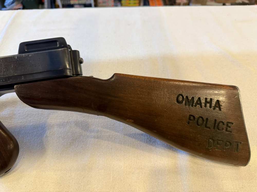Documented Omaha Police Dept Colt 1921 Thompson, Class III/NFA TRANSFERABLE-img-1
