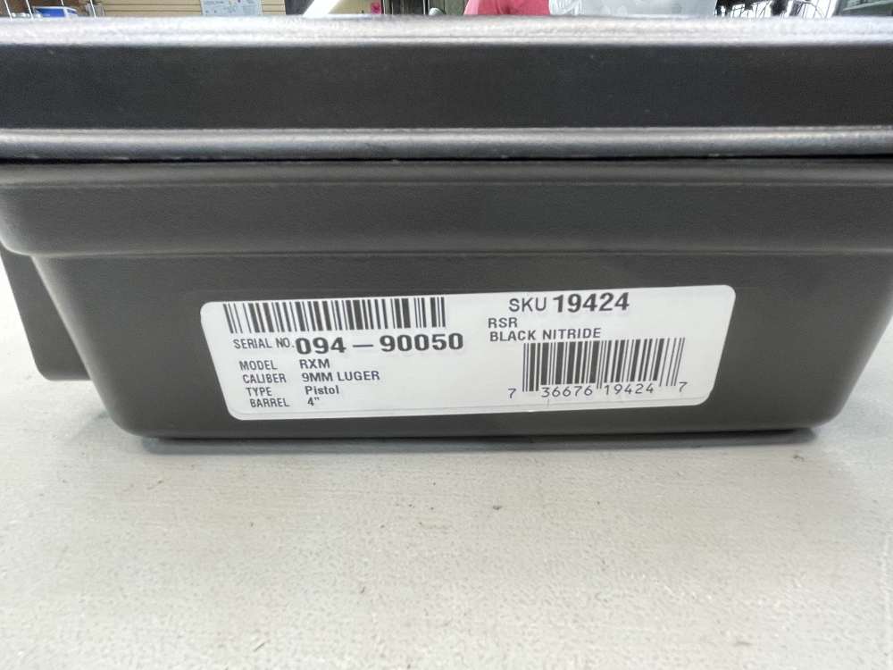 Ruger RXM 9mm complete frame gray Magpul Glock 19 Gen 3 G19 parts build-img-17
