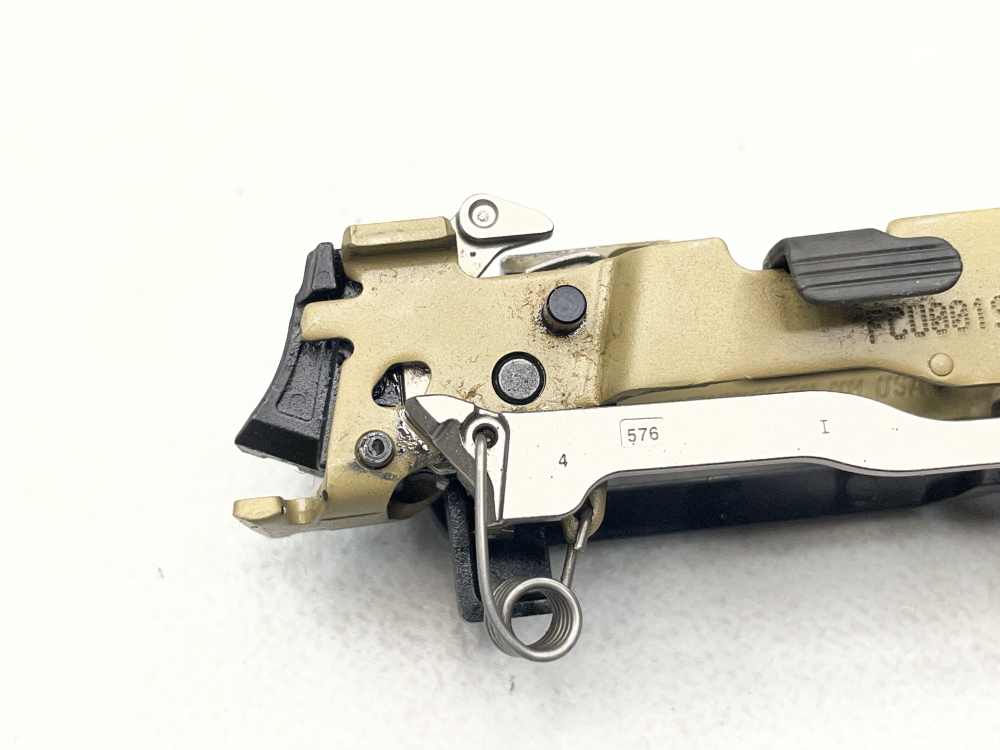 Sig Sauer P320 FCU Fire Control gold flat trigger Custom Works 9mm 40 357-img-6