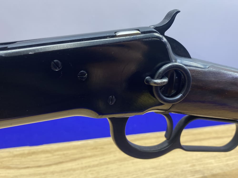 Winchester Model 92 Saddle Ring .44 WCF Carbine 20" *1926 BRITISHER PROOF*-img-22