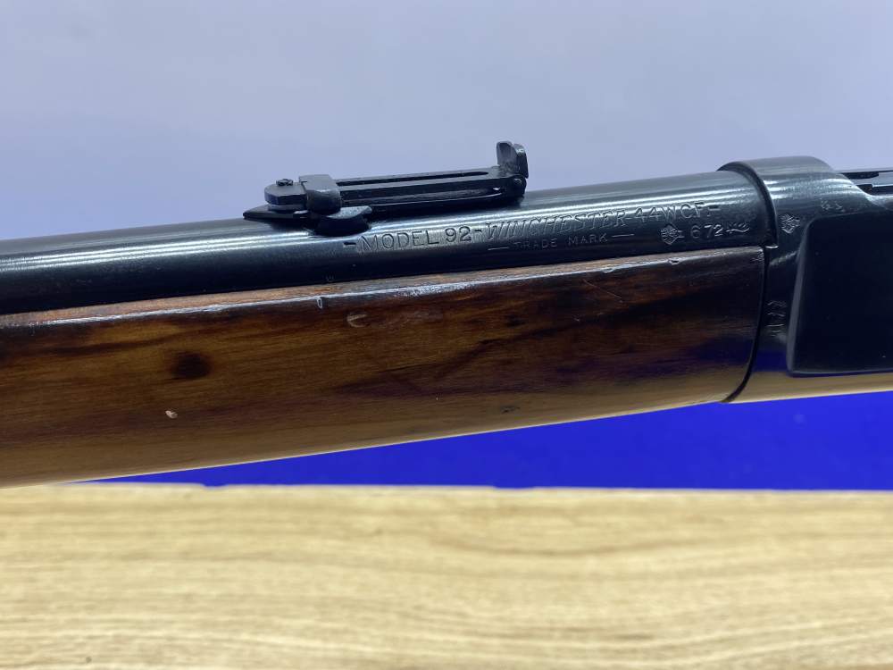 Winchester Model 92 Saddle Ring .44 WCF Carbine 20" *1926 BRITISHER PROOF*-img-24
