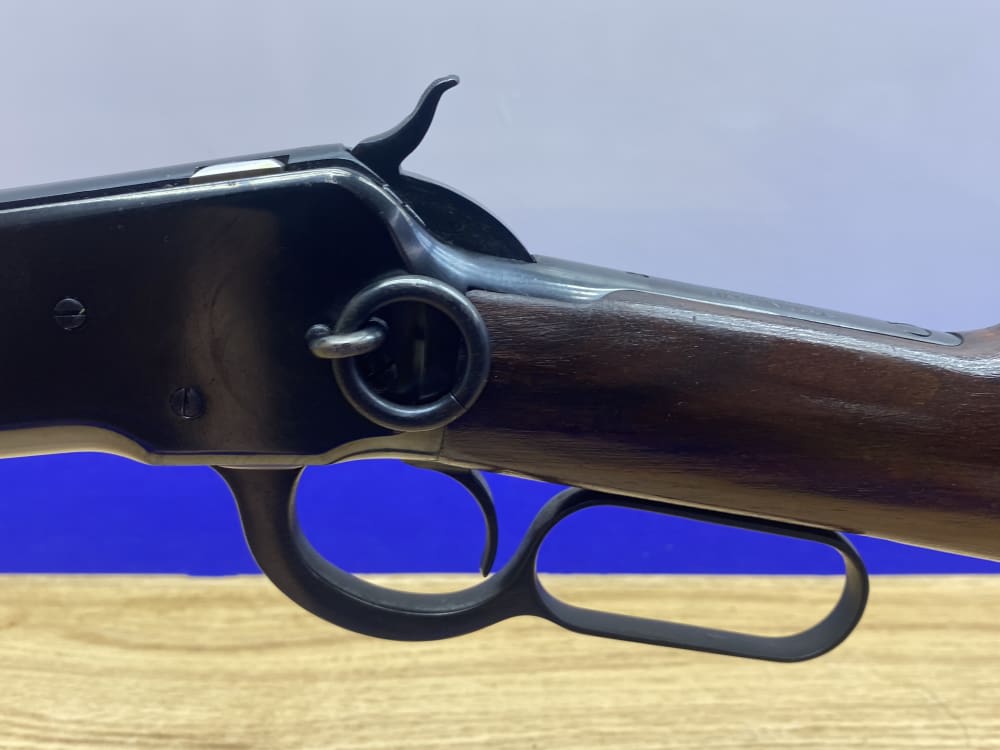 Winchester Model 92 Saddle Ring .44 WCF Carbine 20" *1926 BRITISHER PROOF*-img-21