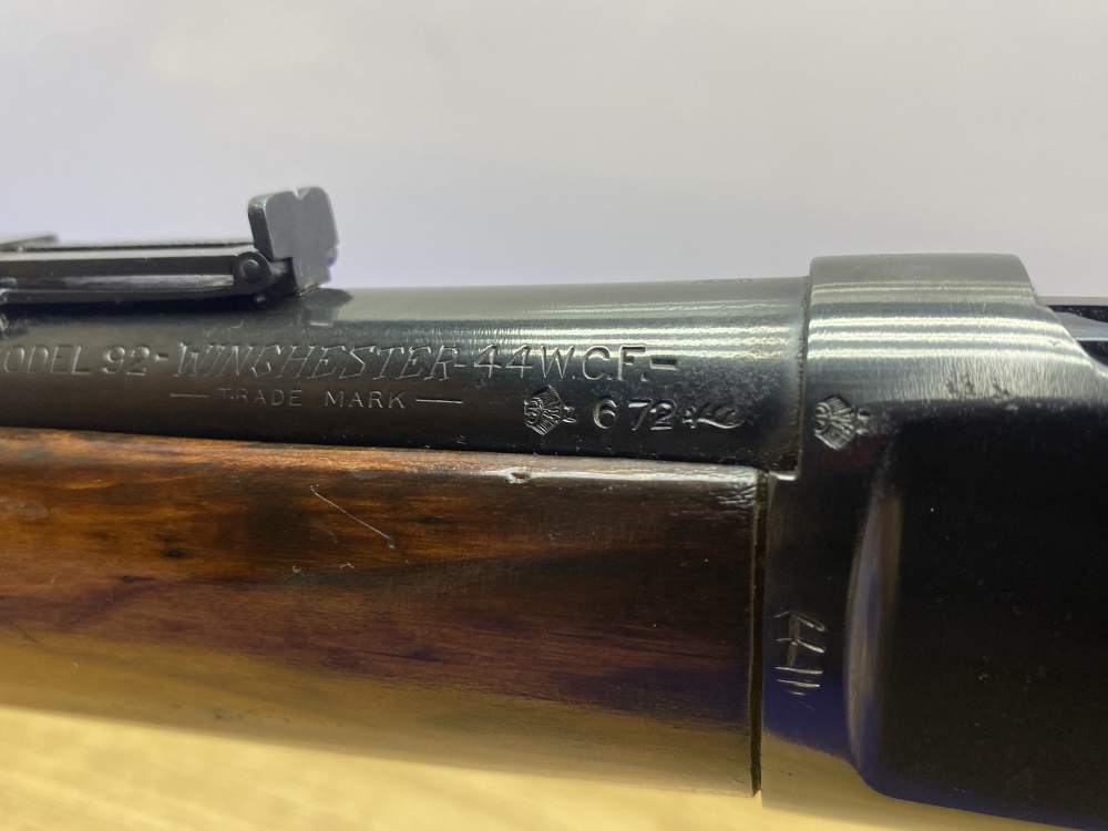 Winchester Model 92 Saddle Ring .44 WCF Carbine 20" *1926 BRITISHER PROOF*-img-29