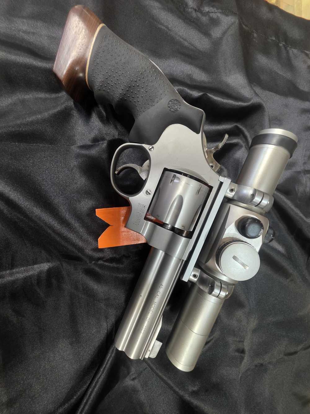Smith and Wesson 625-4 5 inch with Red Dot Pro Point 45 ACP-img-5