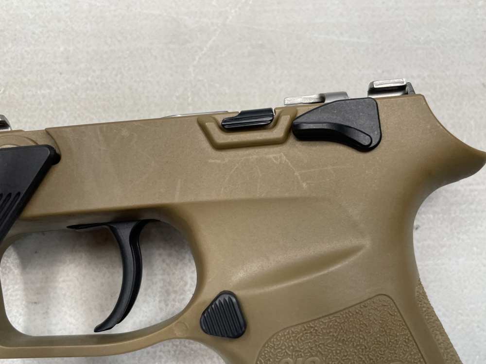 Sig Sauer P320 M18 FDE 9mm complete frame in box FCU parts build Fire-img-4