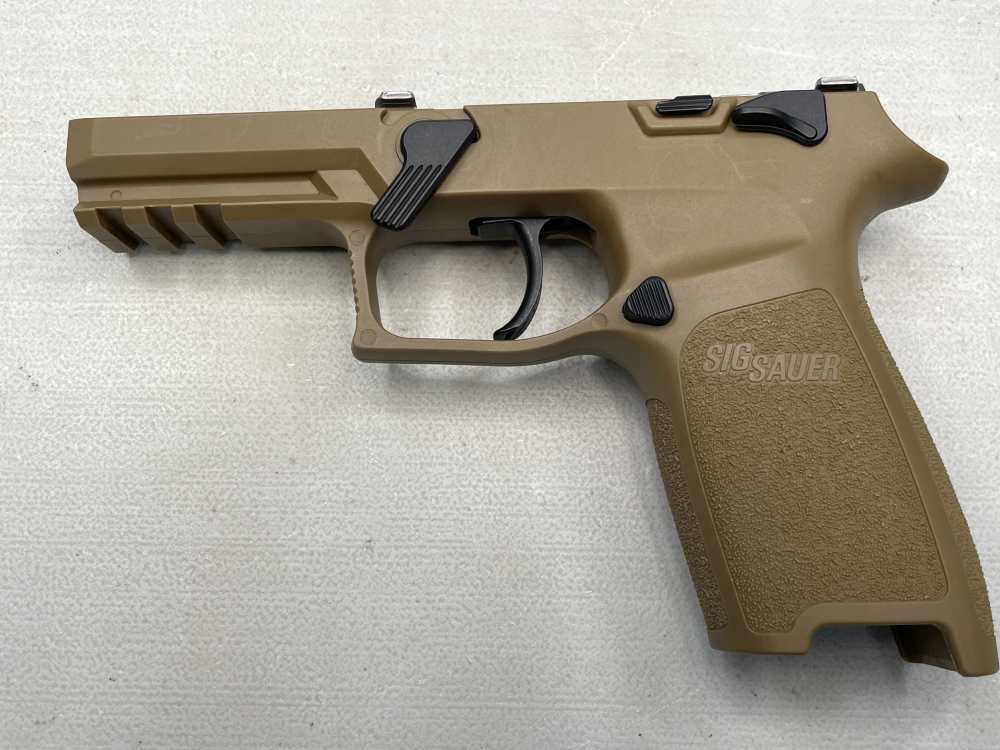 Sig Sauer P320 M18 FDE 9mm complete frame in box FCU parts build Fire-img-2