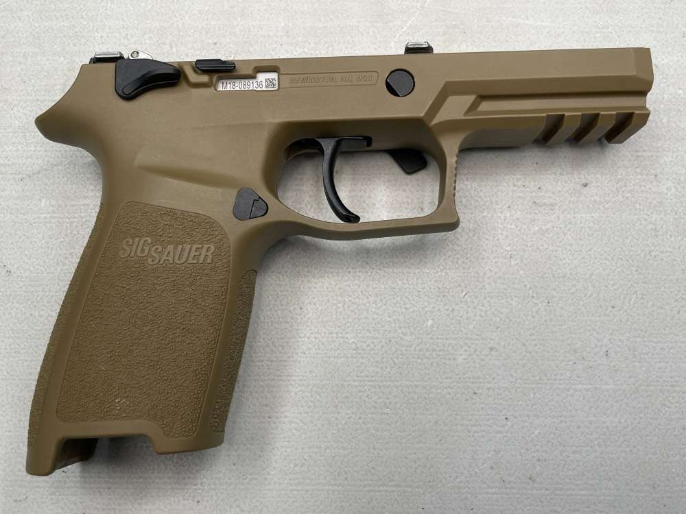Sig Sauer P320 M18 FDE 9mm complete frame in box FCU parts build Fire-img-1