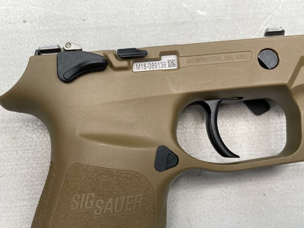 Sig Sauer P320 M18 FDE 9mm complete frame in box FCU parts build Fire-img-7