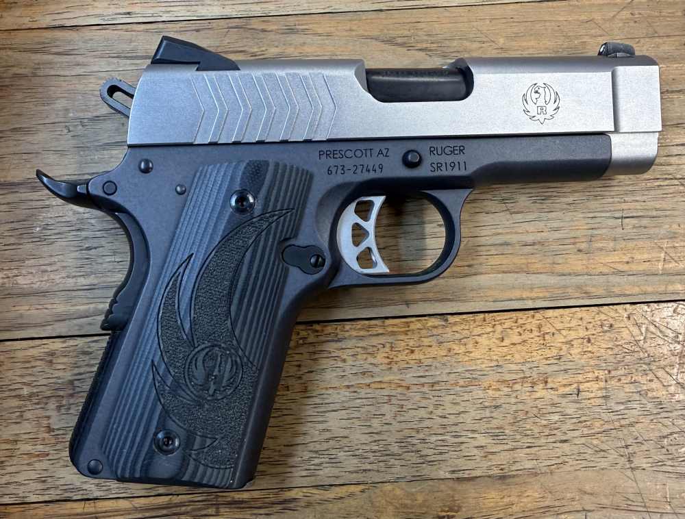 RUGER SR1911 9MM 6758 LIKE NEW-img-1
