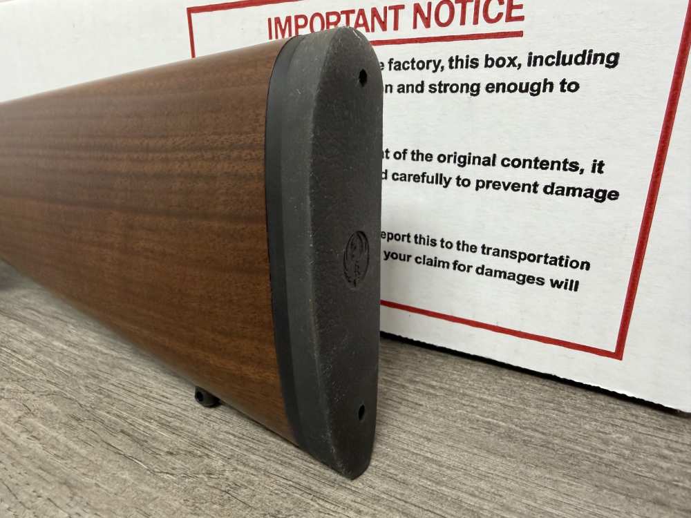 RUGER 77/22 22 HORNET 20" THREADED BARREL WALNUT STOCK 7225 BRAND NEW-img-7