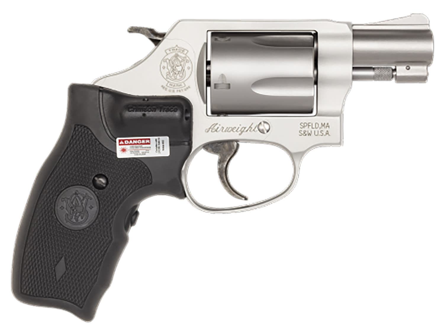 Smith & Wesson 637 Chiefs Special Airweight .38 Special +P Revolver 1.875 B-img-2