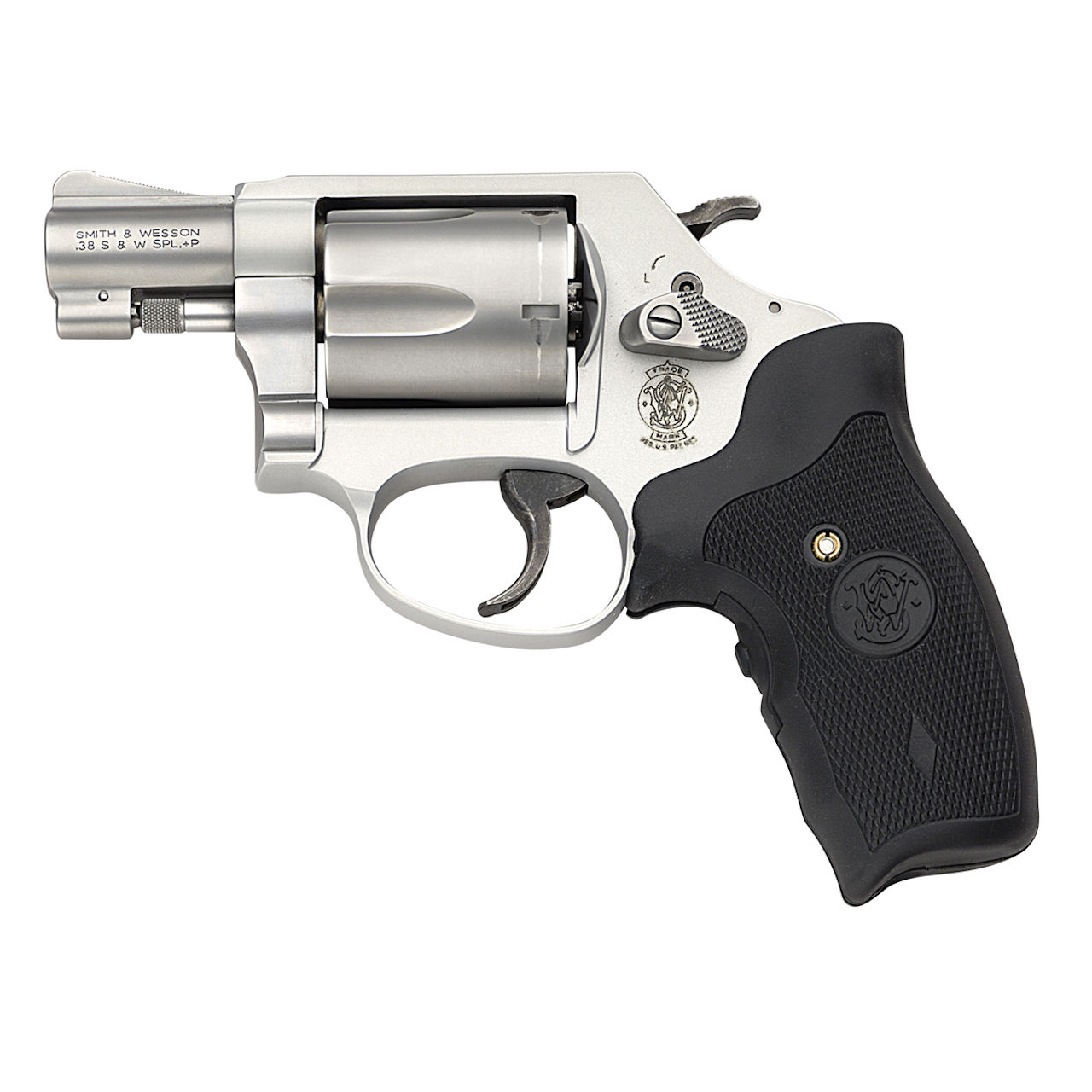 Smith & Wesson 637 Chiefs Special Airweight .38 Special +P Revolver 1.875 B-img-1