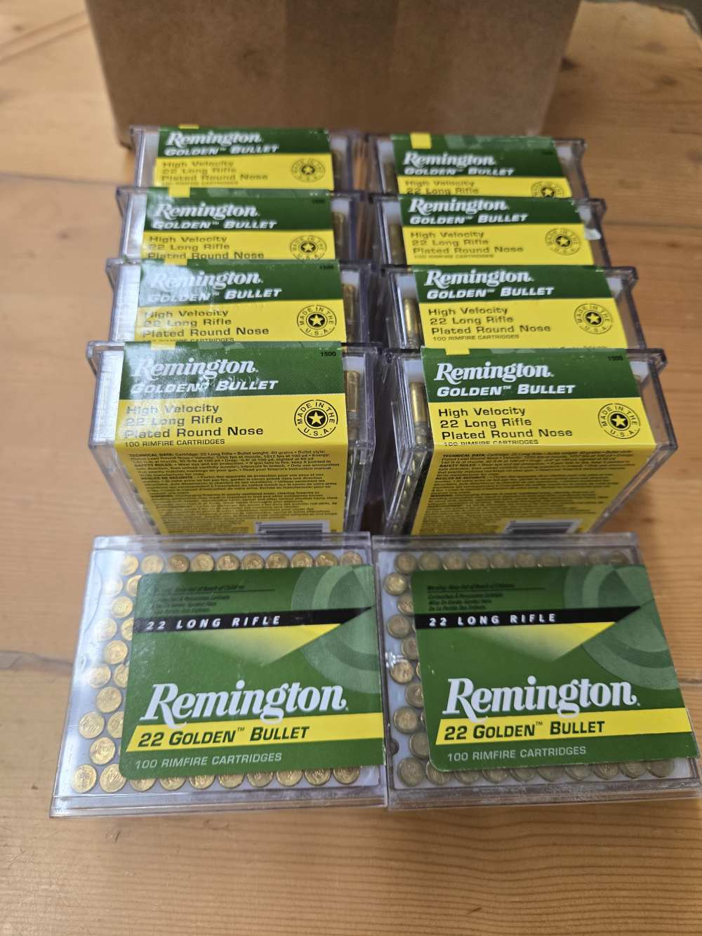 Remington Golden Bullet 22 Long Rifle 1000 rounds .01 Start-img-1