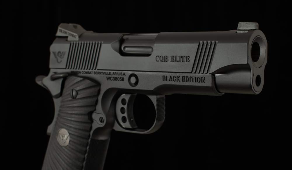 Wilson Combat CQB Elite Compact .45ACP – USED, VFI SERIES, BLACK EDITION, 4-img-3