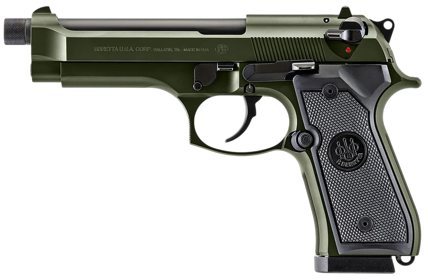 Beretta USA 92FS 9mm Pistol 4.90 FS Frame Black J92F300GR15-img-0