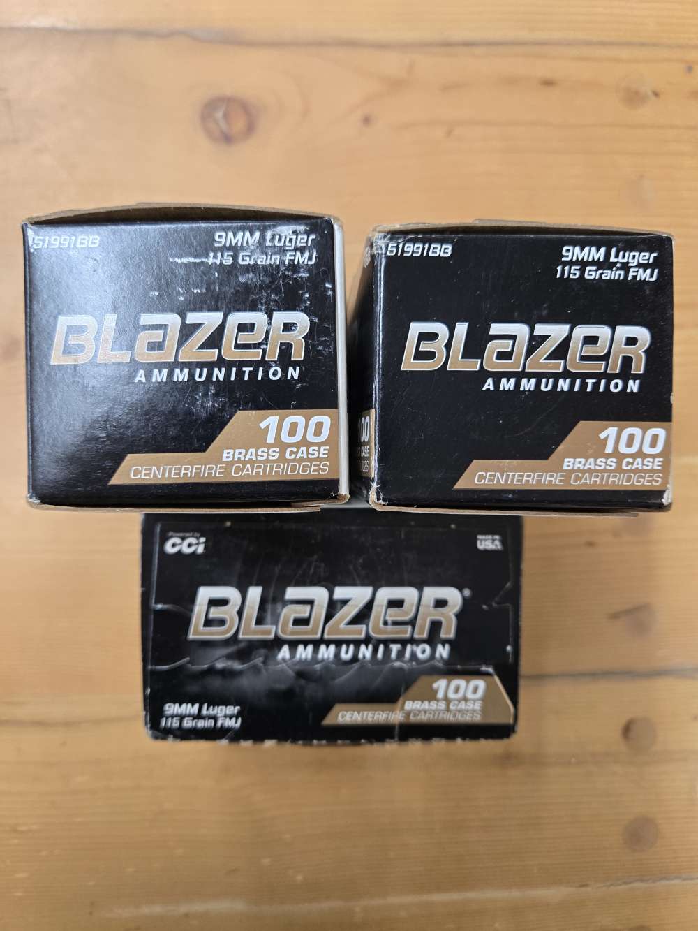 Blazer Brass 9mm Luger 115 grain FMJ 300 rounds.01 Start-img-0