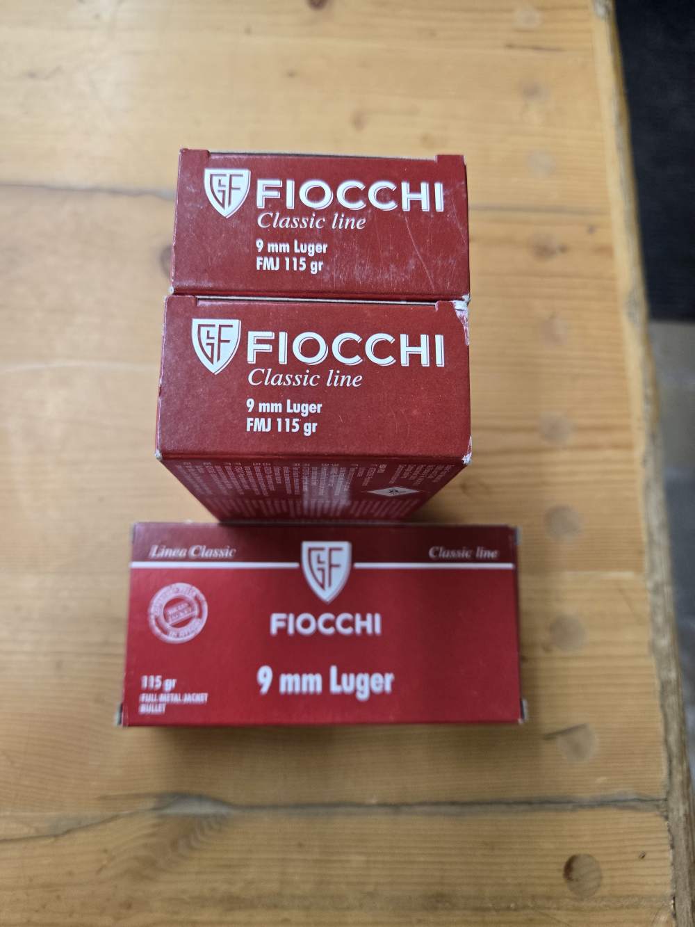 Fiocchi Classic Line 9mm Luger ammo 115 Grain FMJ 150 rounds .01 Start-img-0