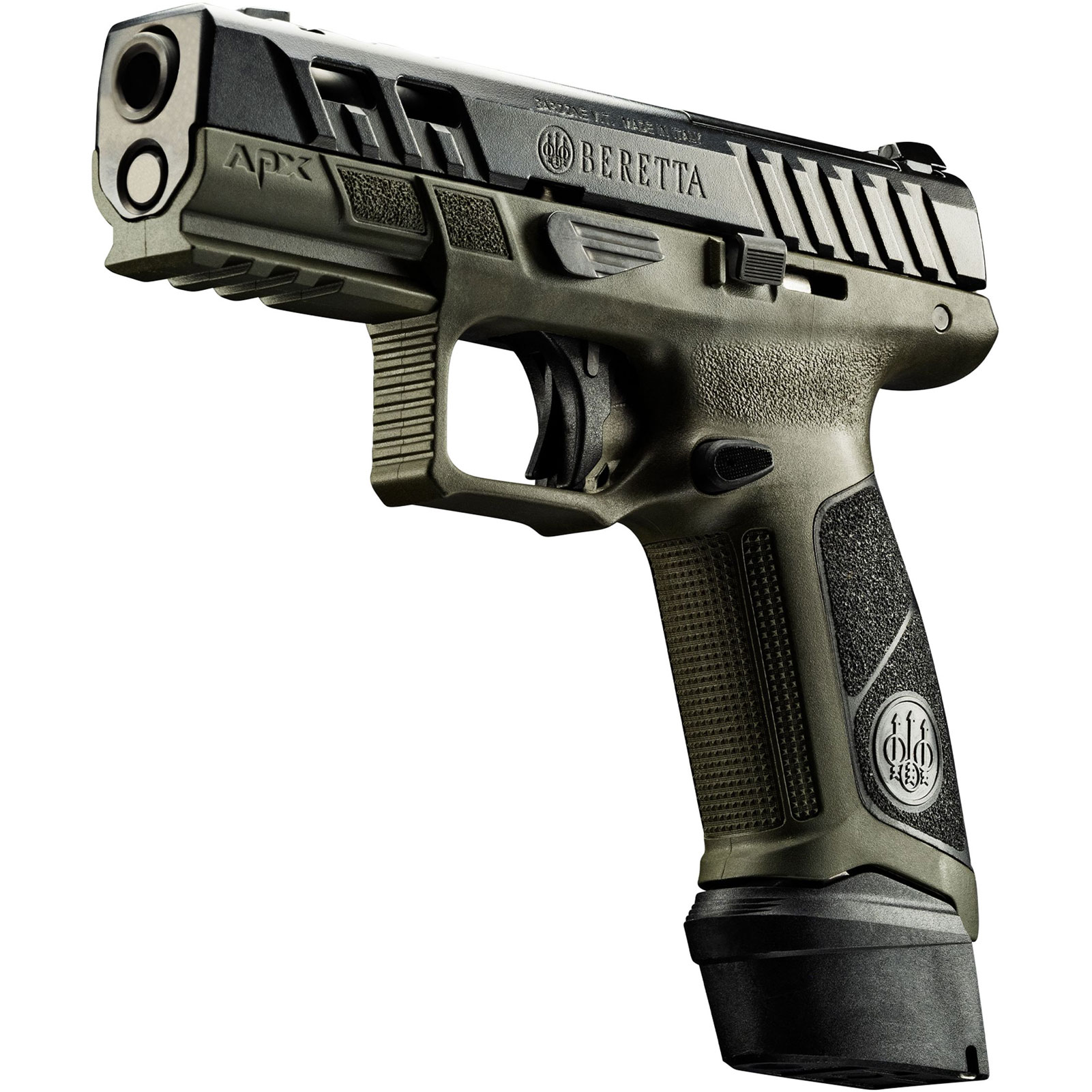 BERETTA APX A1 9x19mm 4.25in 2x17rd/1x21rd Full Size Ported OD Green Pistol-img-6