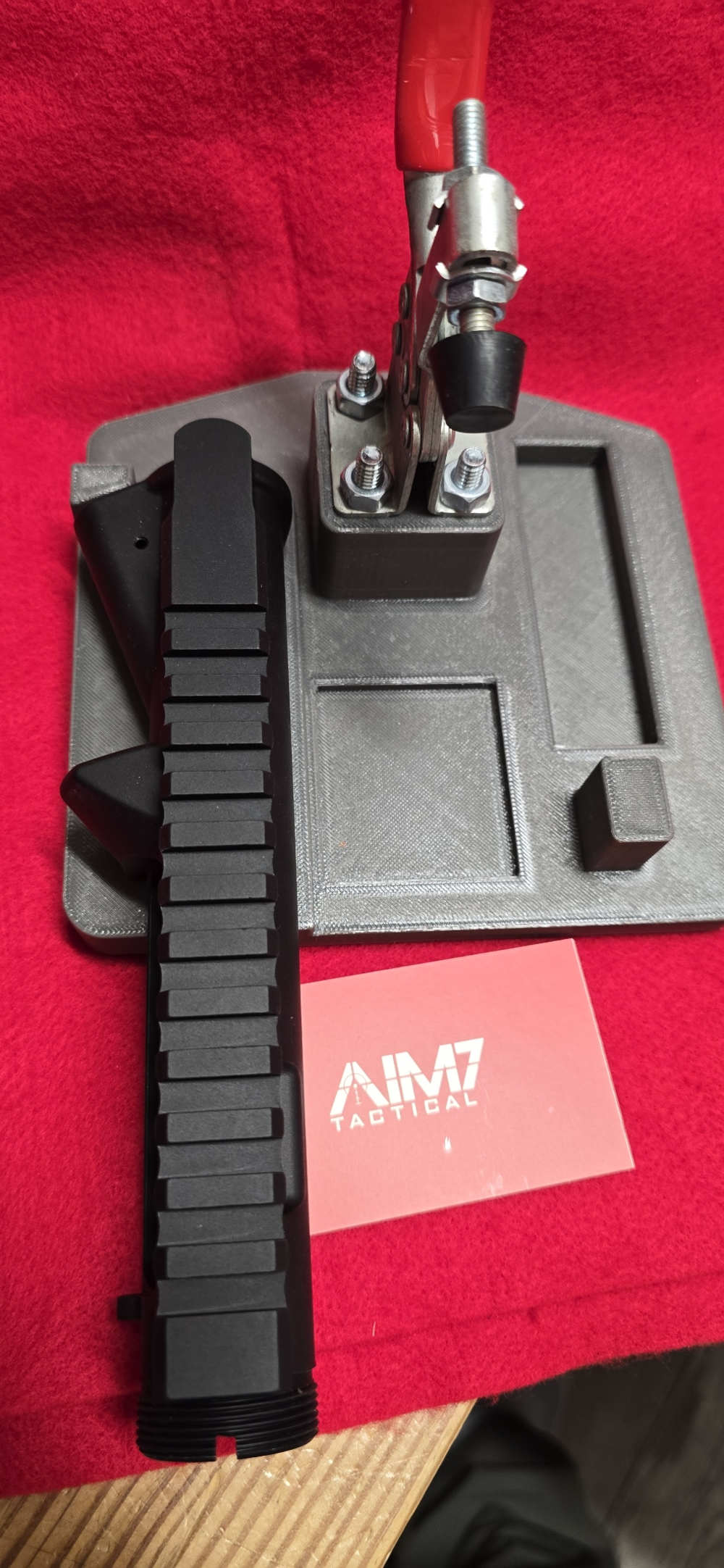 AR15 Gas Block Punch Station (Vise) - alignment tool-img-4