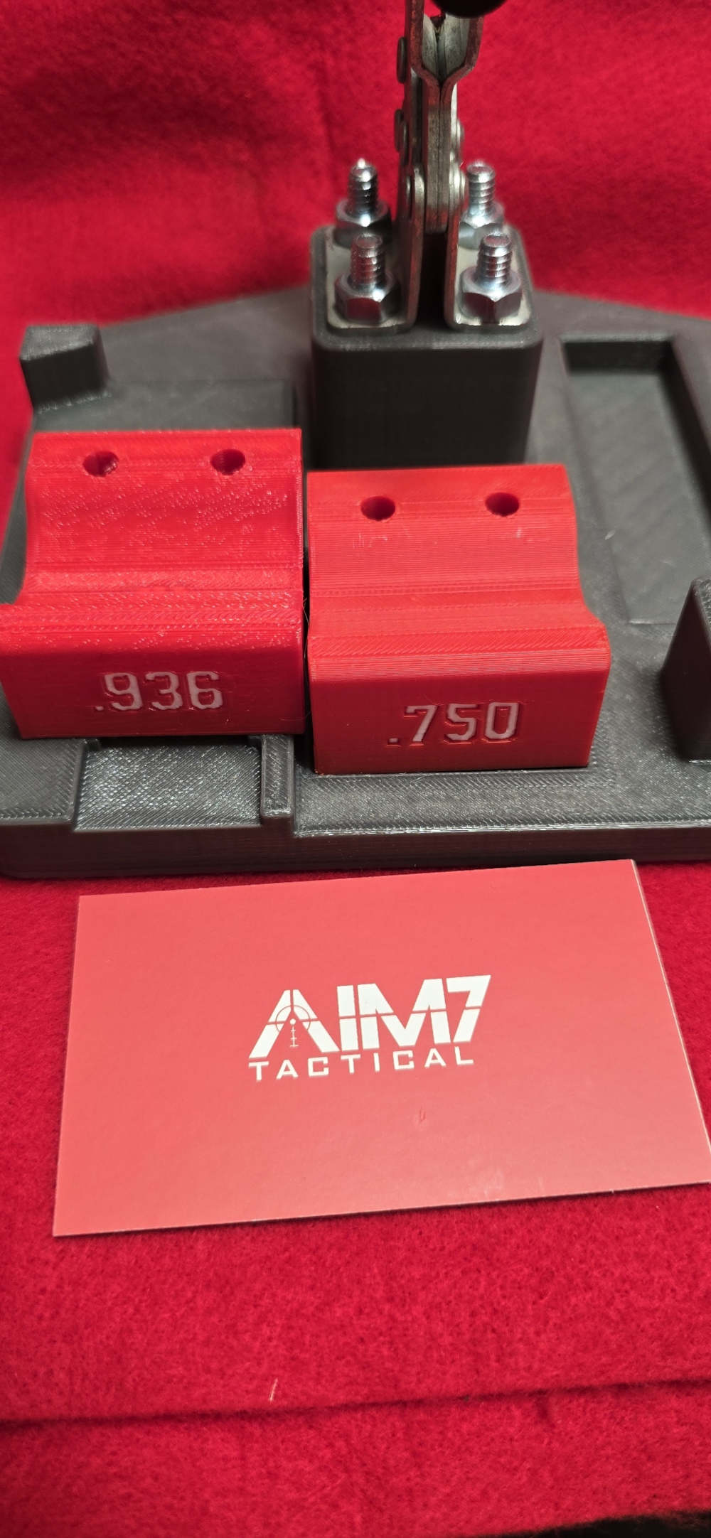 AR15 Gas Block Punch Station (Vise) - alignment tool-img-3