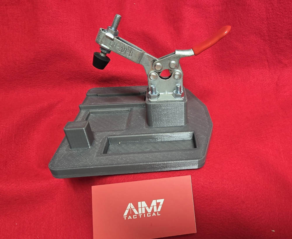 AR15 Gas Block Punch Station (Vise) - alignment tool-img-5
