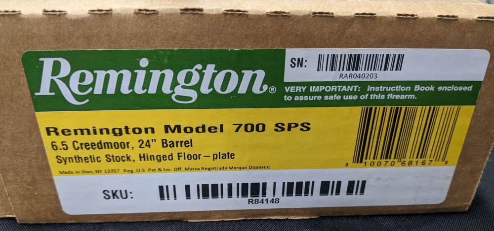 New Remington 700 SPS In 6.5 Creedmoor-img-1