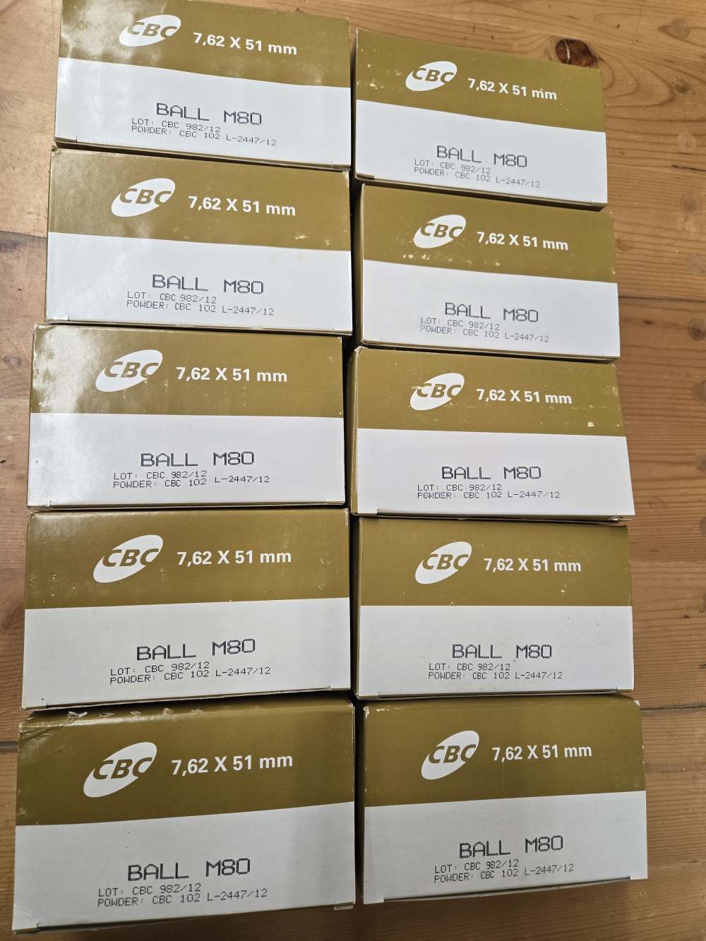 Bulk Magtech 7.62x51 M80 Ball ammo 500 rounds brass case .01 Start-img-0