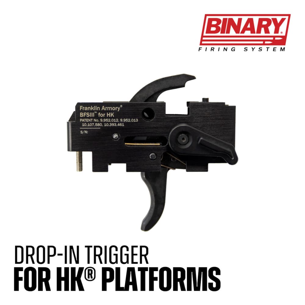 FRANKLIN ARMORY BFSIII HK-C1. BINARY TRIGGER. HK 91 91 93 MP5-img-0
