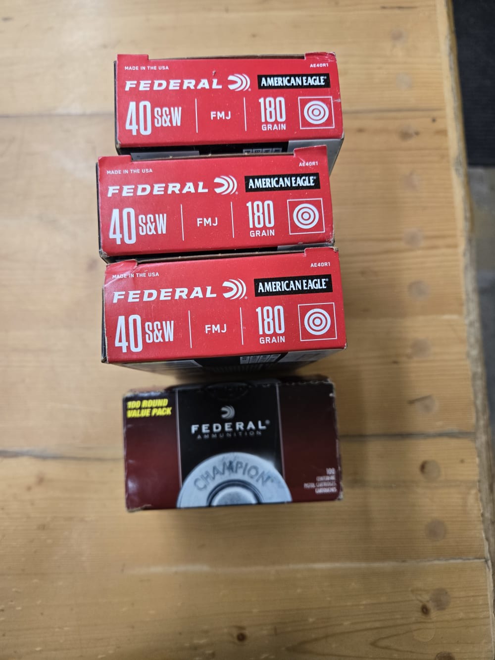 Federal 40 S&W American Eagle Champion 180 Grain FMJ .01 Start-img-0