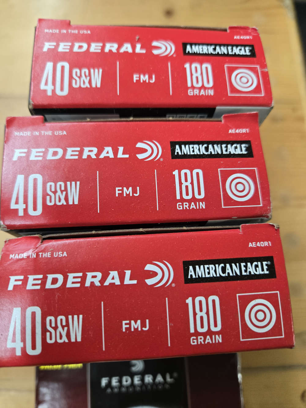 Federal 40 S&W American Eagle Champion 180 Grain FMJ .01 Start-img-1