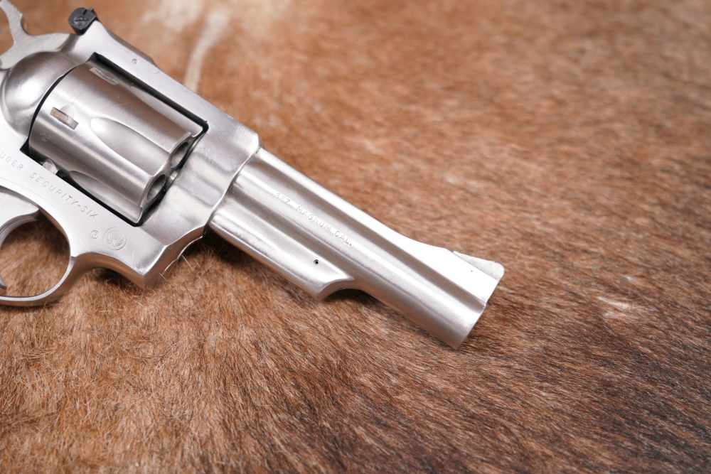 Ruger Security Six Stainless .357 Magnum 4" Double Action Revolver MFD 1977-img-14