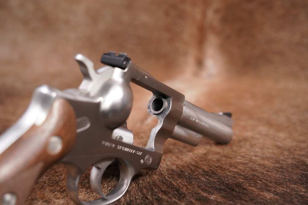 Ruger Security Six Stainless .357 Magnum 4" Double Action Revolver MFD 1977-img-15