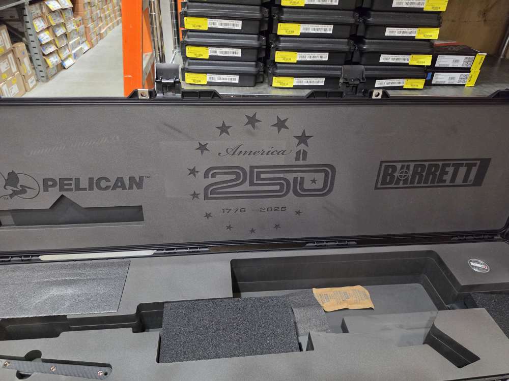 20153 BarrettM107A1 USA 250 Series 50 BMG 20" 1:15 w/Tomahawk, Coin & Case-img-17