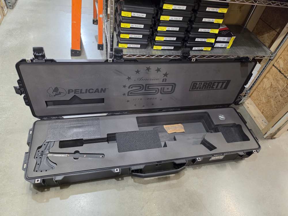 20153 BarrettM107A1 USA 250 Series 50 BMG 20" 1:15 w/Tomahawk, Coin & Case-img-16