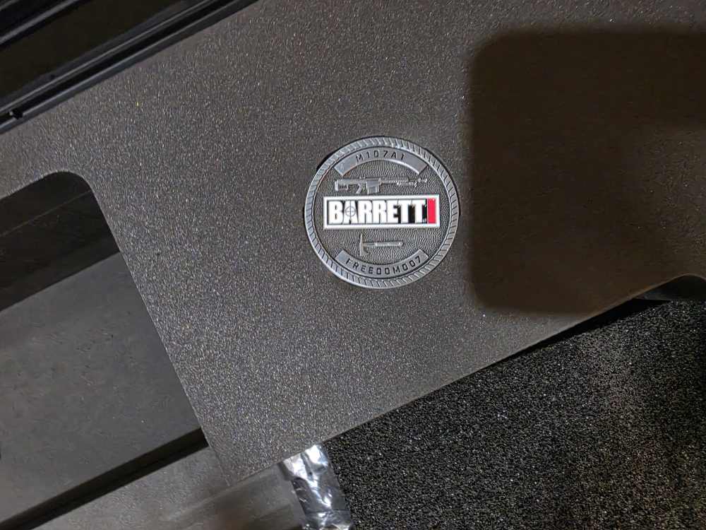 20153 BarrettM107A1 USA 250 Series 50 BMG 20" 1:15 w/Tomahawk, Coin & Case-img-14