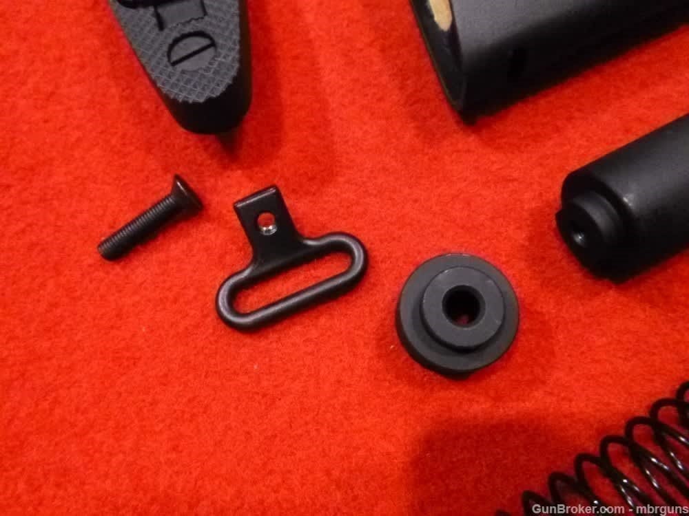 Complete AR 15 A2 Stock Assembly with Buffer, Tube, and Spring-img-4