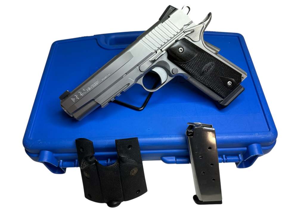 Sig Sauer, Sig Arms, GSR Revolution 1911, .45 ACP, Org. Case, Extra Grips-img-0