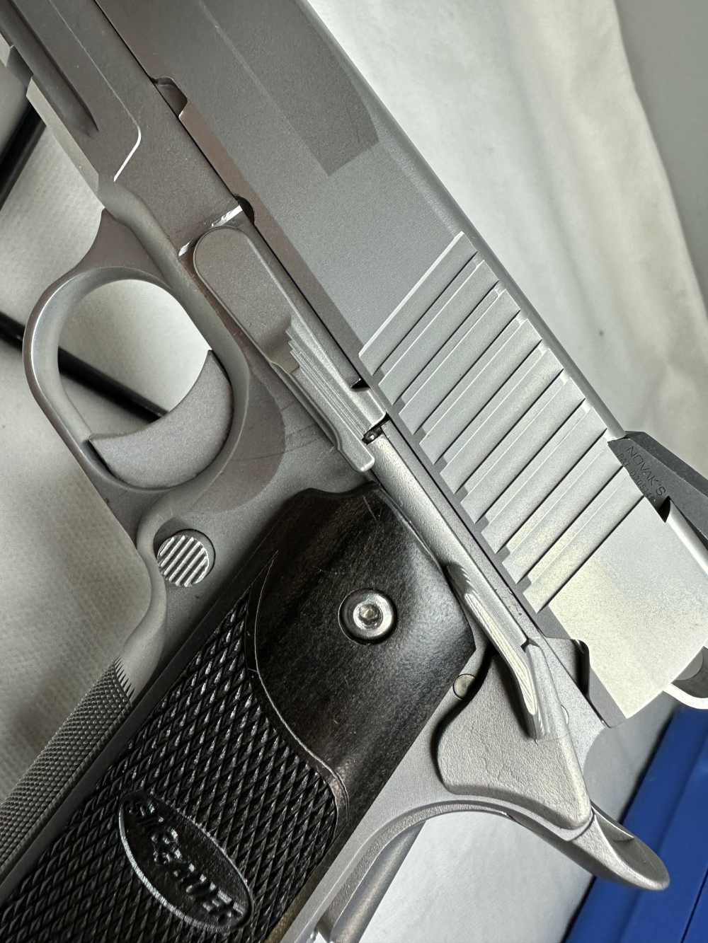 Sig Sauer, Sig Arms, GSR Revolution 1911, .45 ACP, Org. Case, Extra Grips-img-8