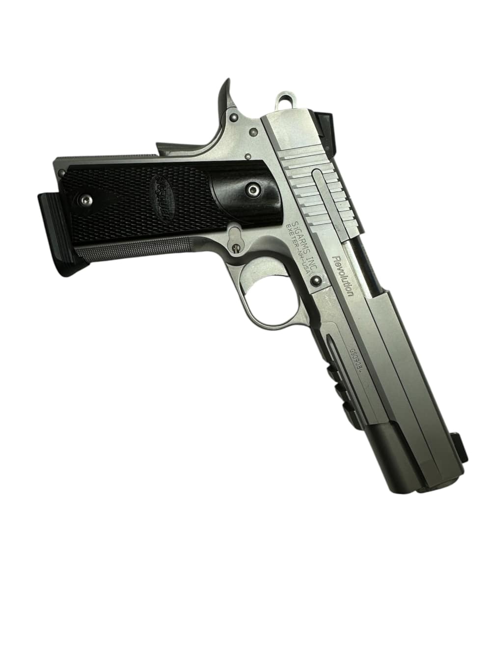 Sig Sauer, Sig Arms, GSR Revolution 1911, .45 ACP, Org. Case, Extra Grips-img-2