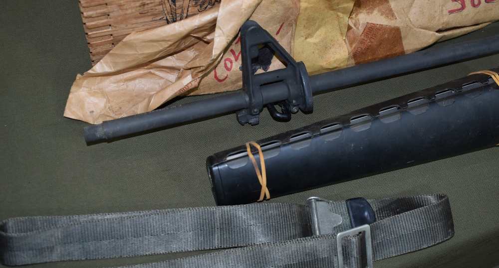COLT SP1 M16 NOS Barrel Assembly with Vietnam Era Handguards & Sling-img-6