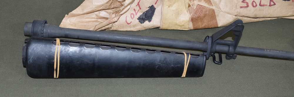 COLT SP1 M16 NOS Barrel Assembly with Vietnam Era Handguards & Sling-img-11