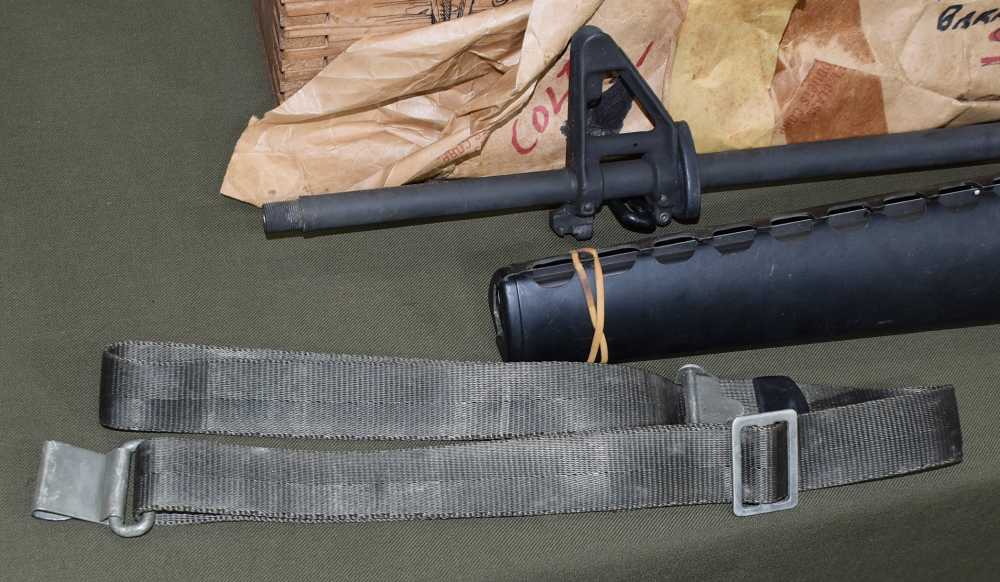 COLT SP1 M16 NOS Barrel Assembly with Vietnam Era Handguards & Sling-img-2