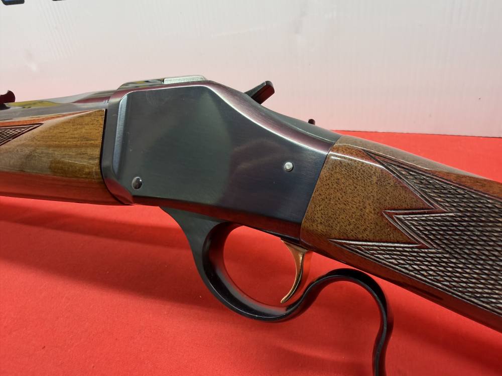 Browning 1885 High Wall 28” octagon Barrel 454 Casull -img-22