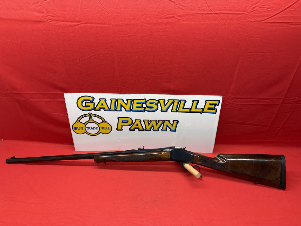 Browning 1885 High Wall 28” octagon Barrel 454 Casull -img-1