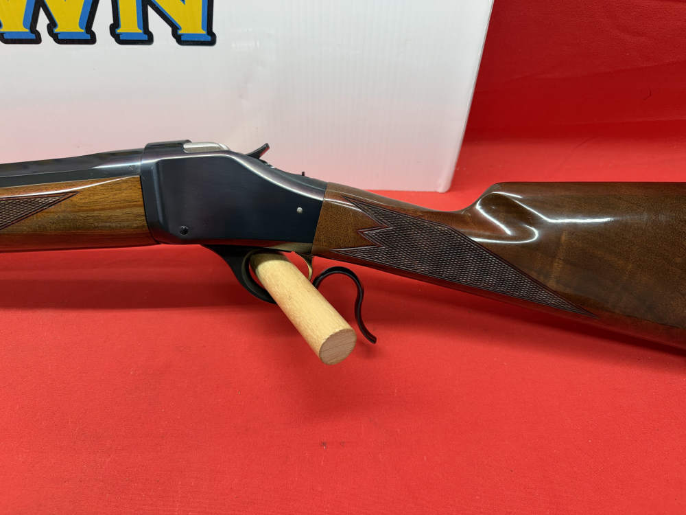 Browning 1885 High Wall 28” octagon Barrel 454 Casull -img-3